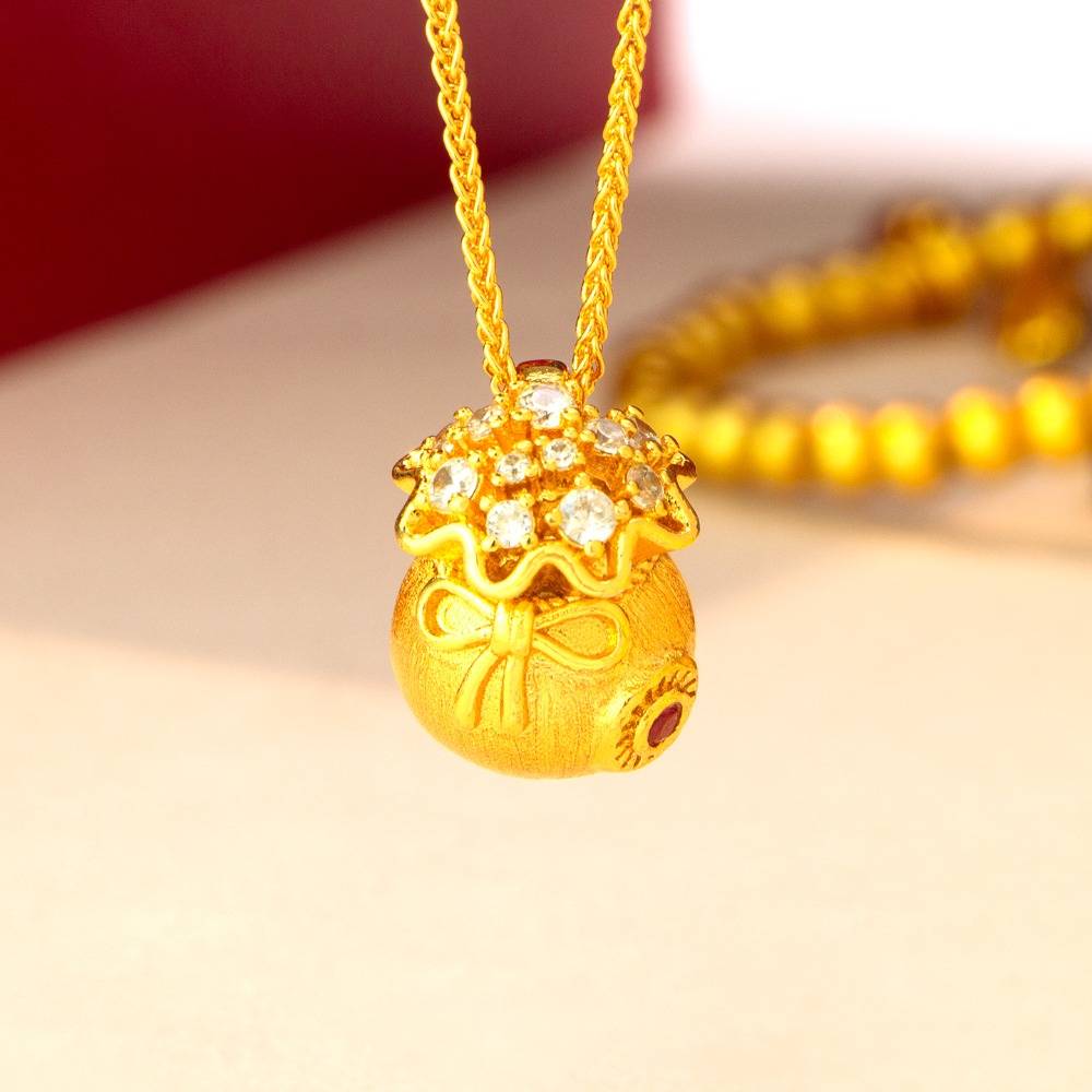 Luxury Bags Drawing - Kalung tas keberuntungan kecil kerajinan gambar