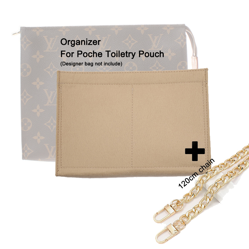 Luxury Bags Lv - Liner untuk Poche Toiletry Pouch Purse