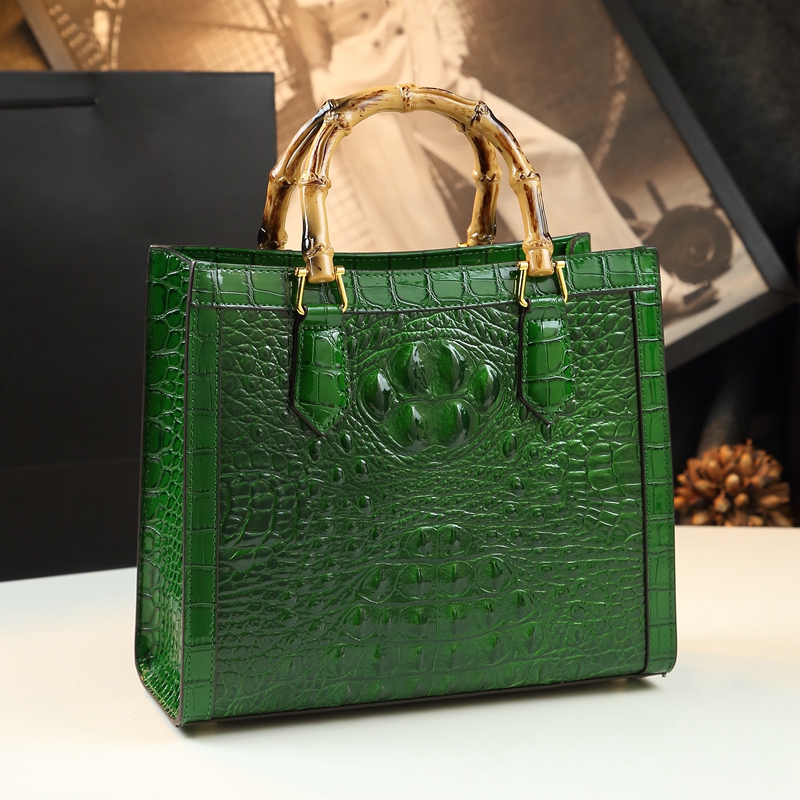Luxury Bags Lv - Tas Tangan Wanita Kulit Pola Buaya