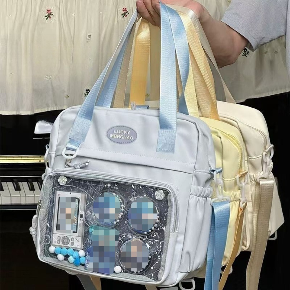 Luxury Y2K Bags - Tas Selempang Bahu Gaya Preppy Jepang