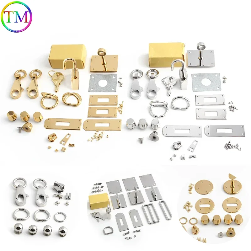 Luxury Bags Wholesale - Kunci Tas Putar Logam Stainless Steel