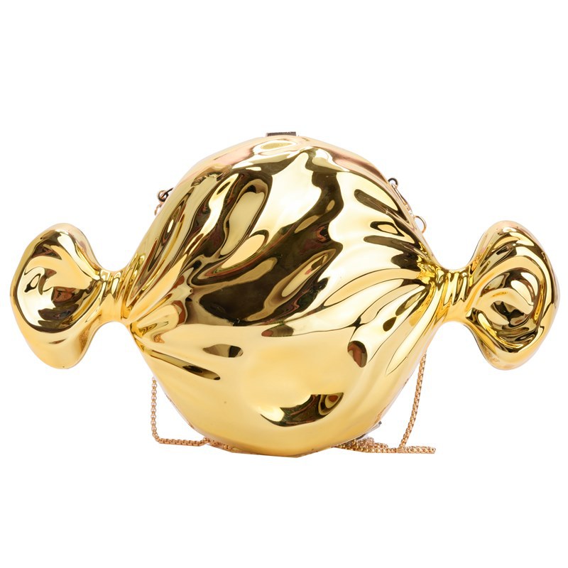 Luxury Bags Gold - Tas Pesta Akrilik Candy Fashion, Tas