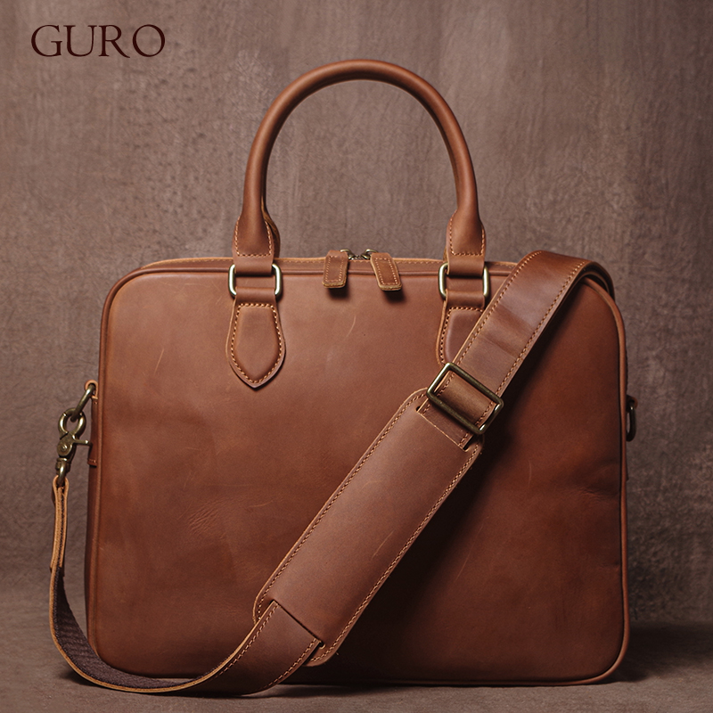 Luxury Bags Vintage - GURO Tas Kantor Kulit Sapi Kuda