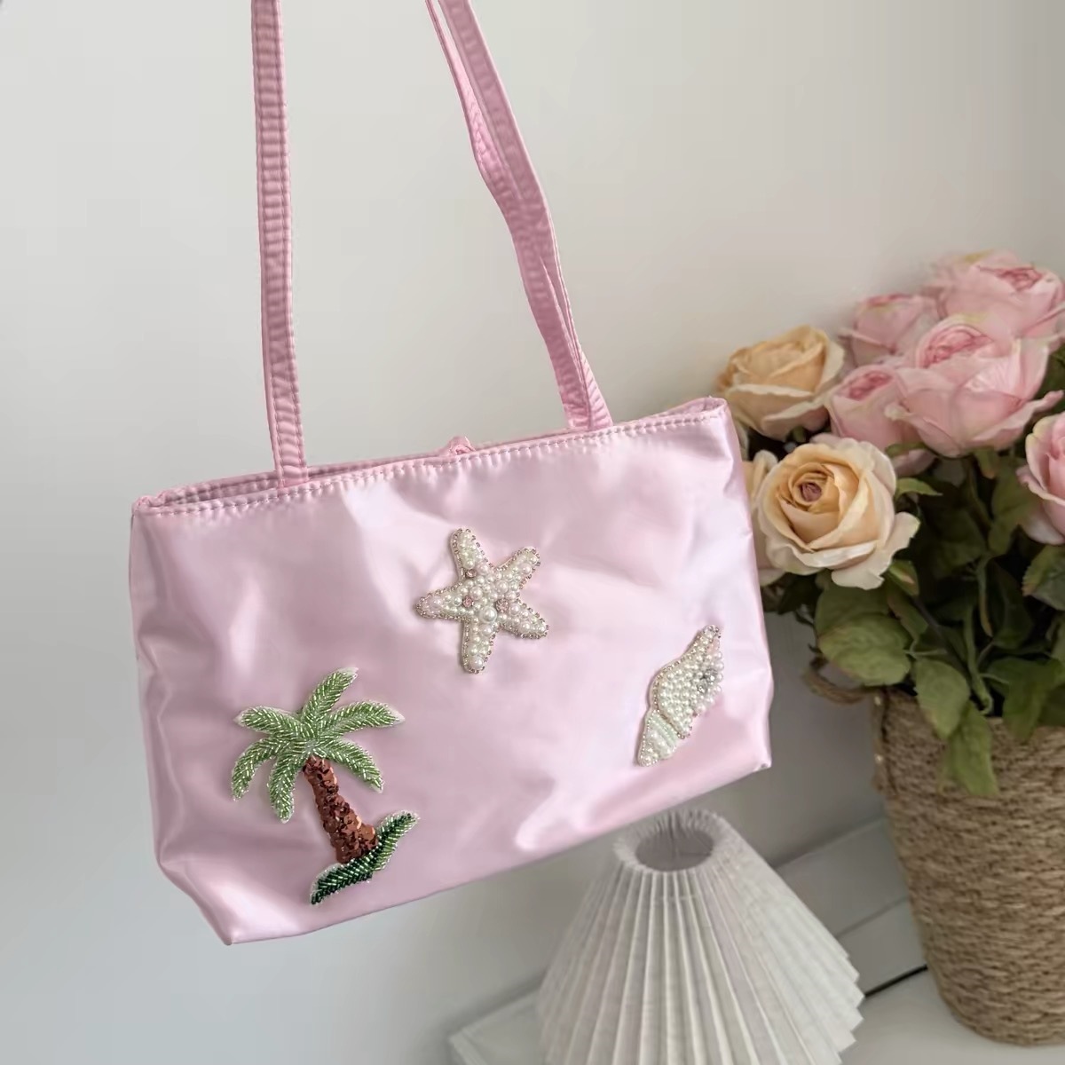 Luxury Y2K Bags - Tas Tangan Wanita Mewah Bordir Patchwork,