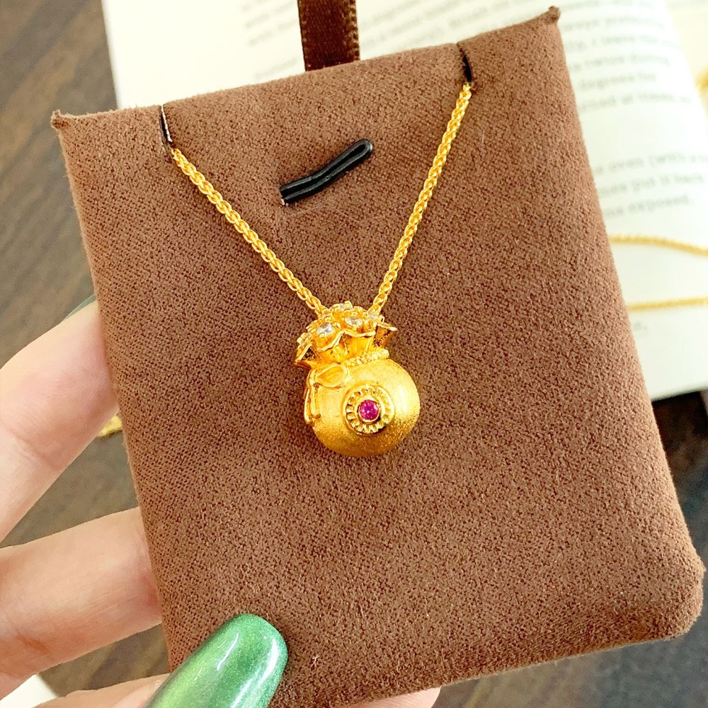 Kalung tas keberuntungan kecil - Luxury Bags Drawing ulasan dan harga