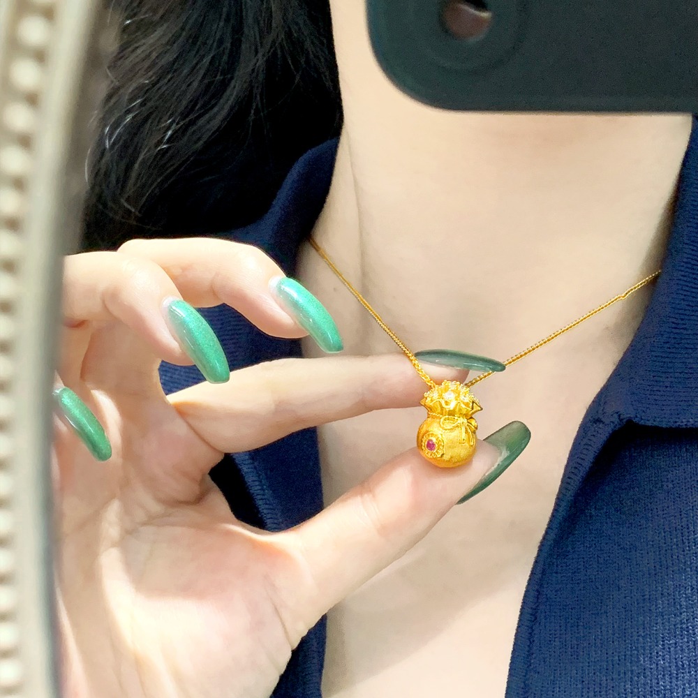 Kalung tas keberuntungan kecil - Luxury Bags Drawing ulasan dan harga