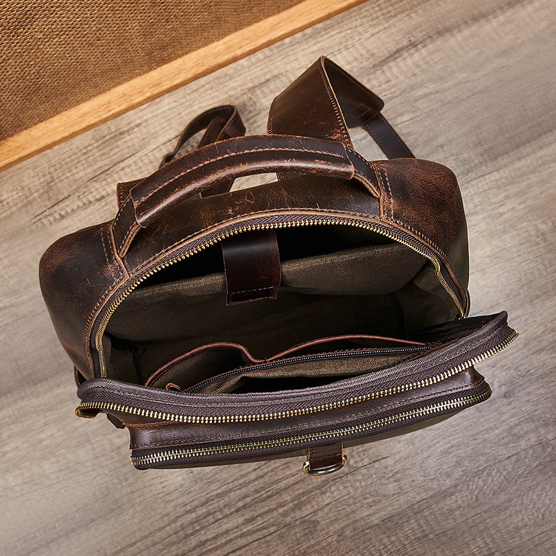 Tas Ransel Laptop Kulit Lapisa - Genuine Leather Backpack ulasan dan harga