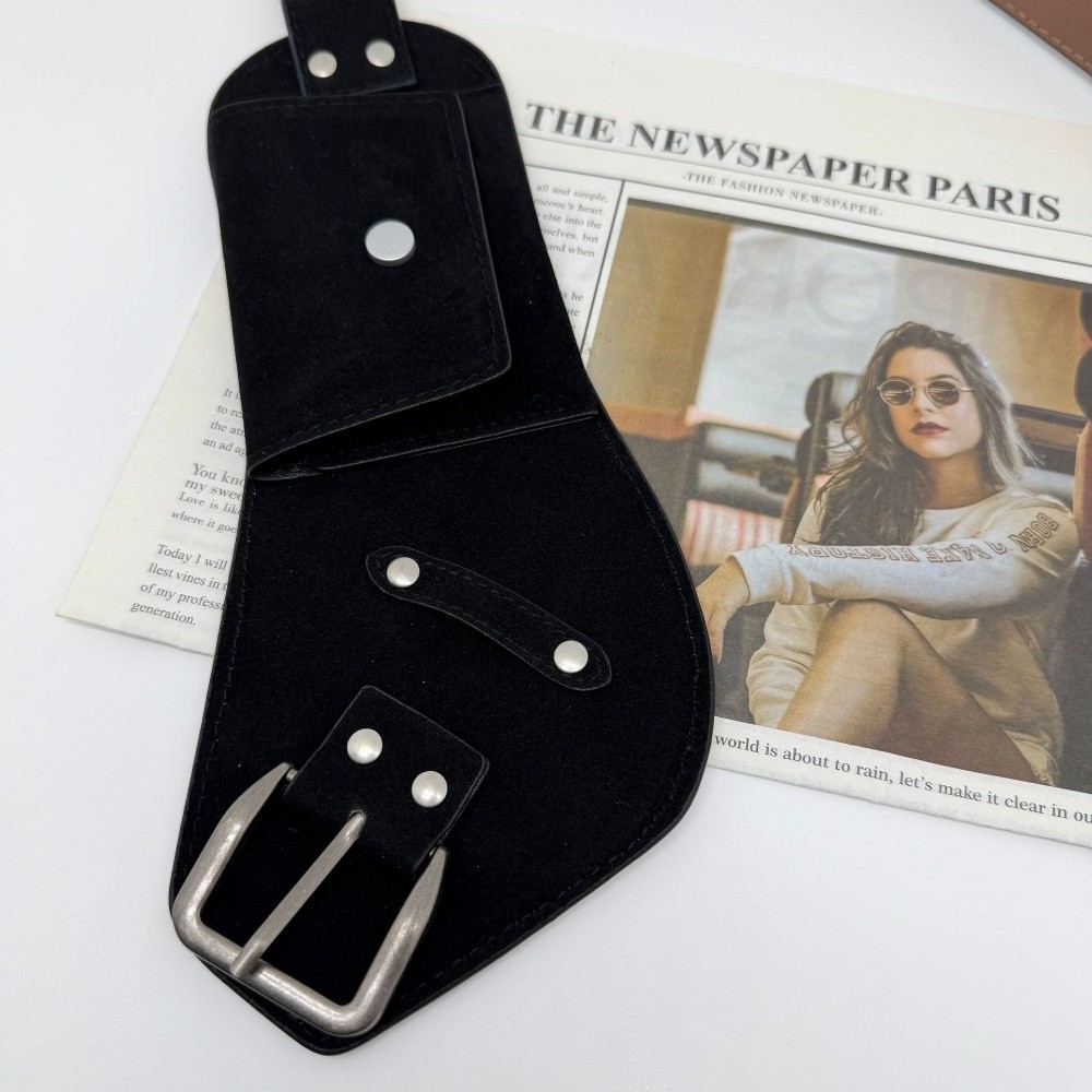 Sabuk Pinggang Lebar Gaya Kobo - Belt Bag Leather Wide ulasan dan harga