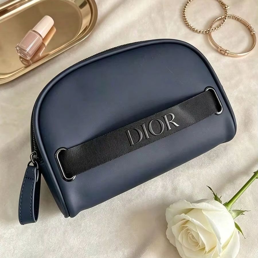 Tas Kosmetik Dior Biru Navy Be - Luxury Bags Dior ulasan dan harga