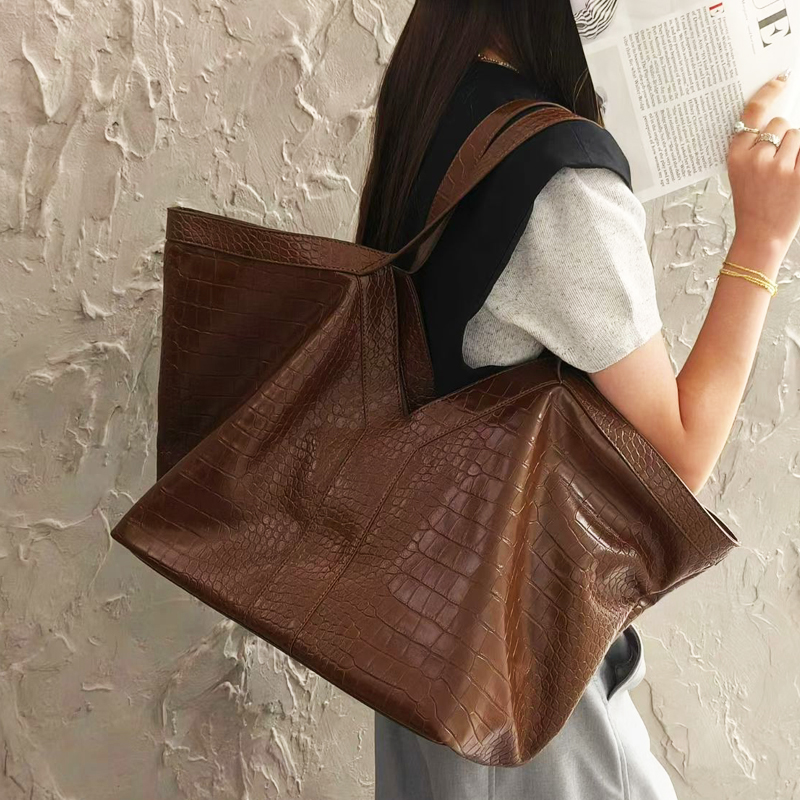 Tas Tote Motif Buaya Ukuran Be - Luxury Bags Vintage ulasan dan harga