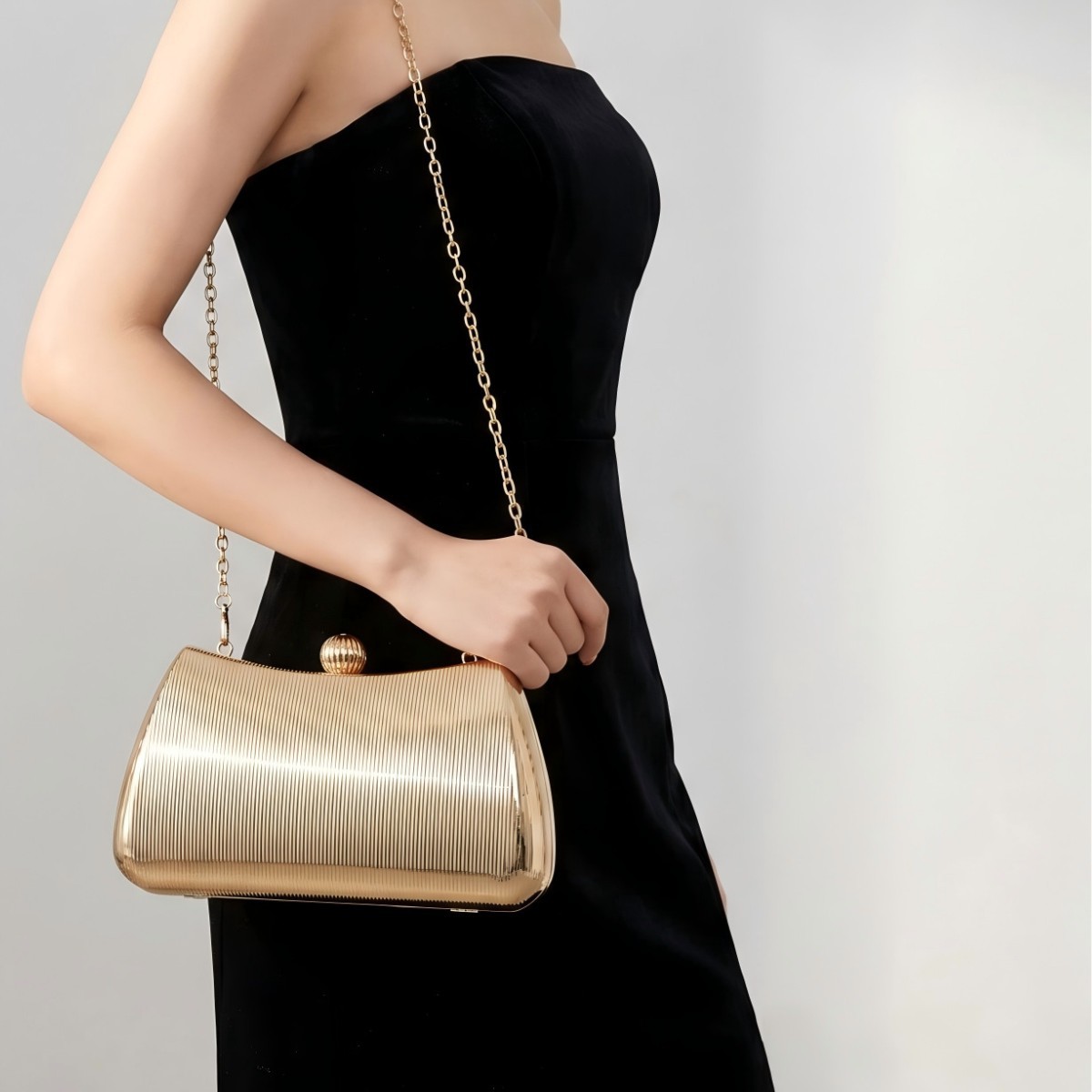 Tas tangan wanita elegan berte - Luxury Bags Gold ulasan dan harga