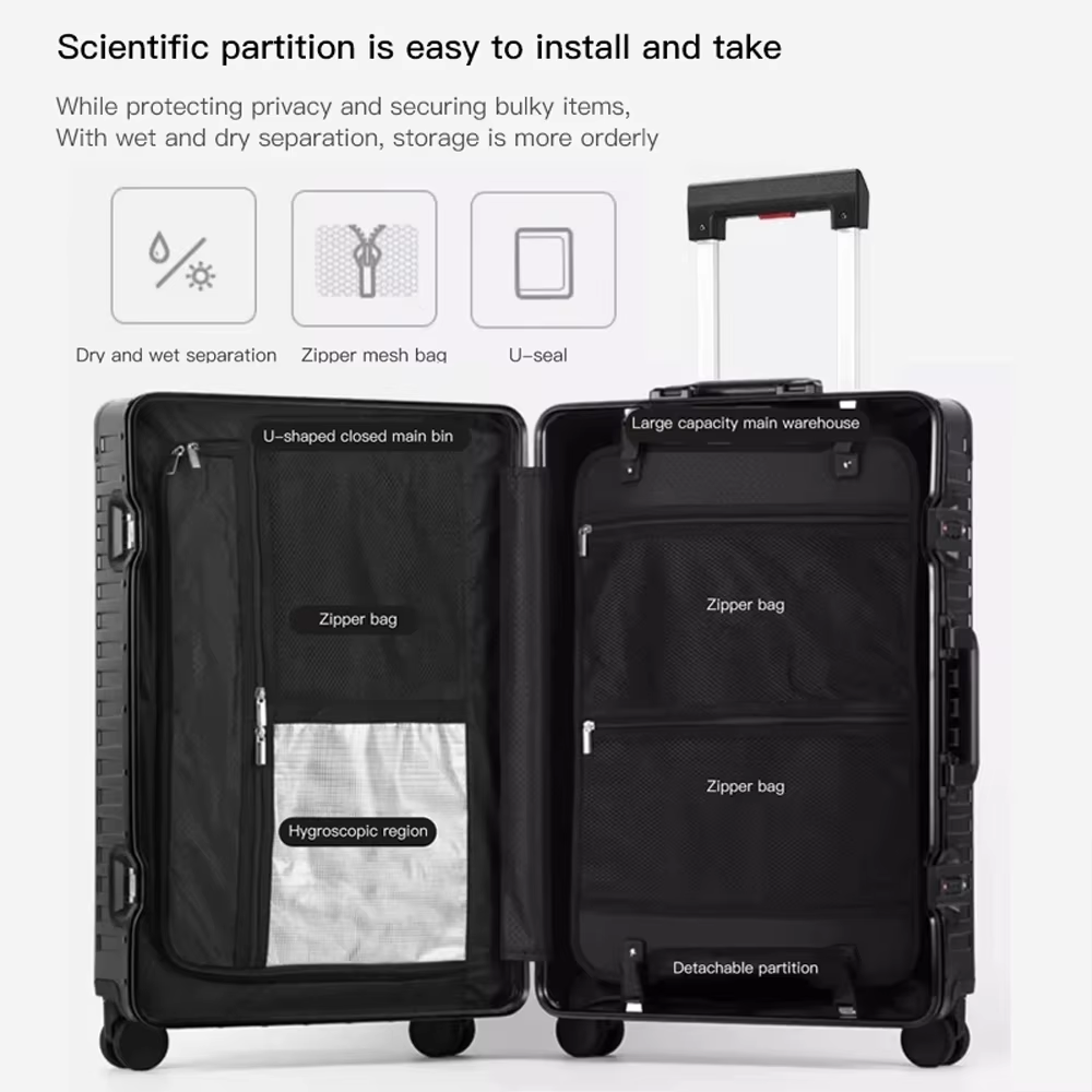 Bunnyfly Koper Perjalanan Alum - Luxury Bags Luggage ulasan dan harga