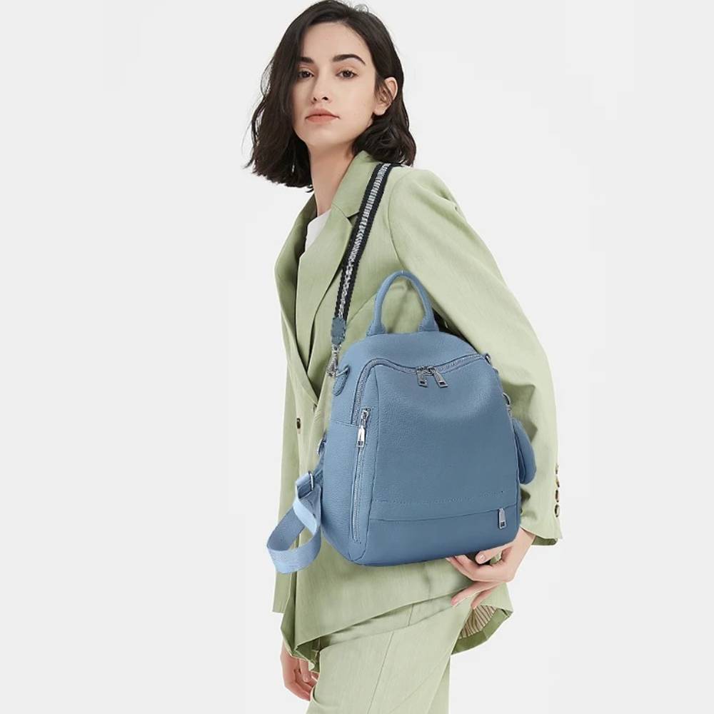 Zency Tas Ransel Kulit Asli Wa - Genuine Leather Backpack ulasan dan harga