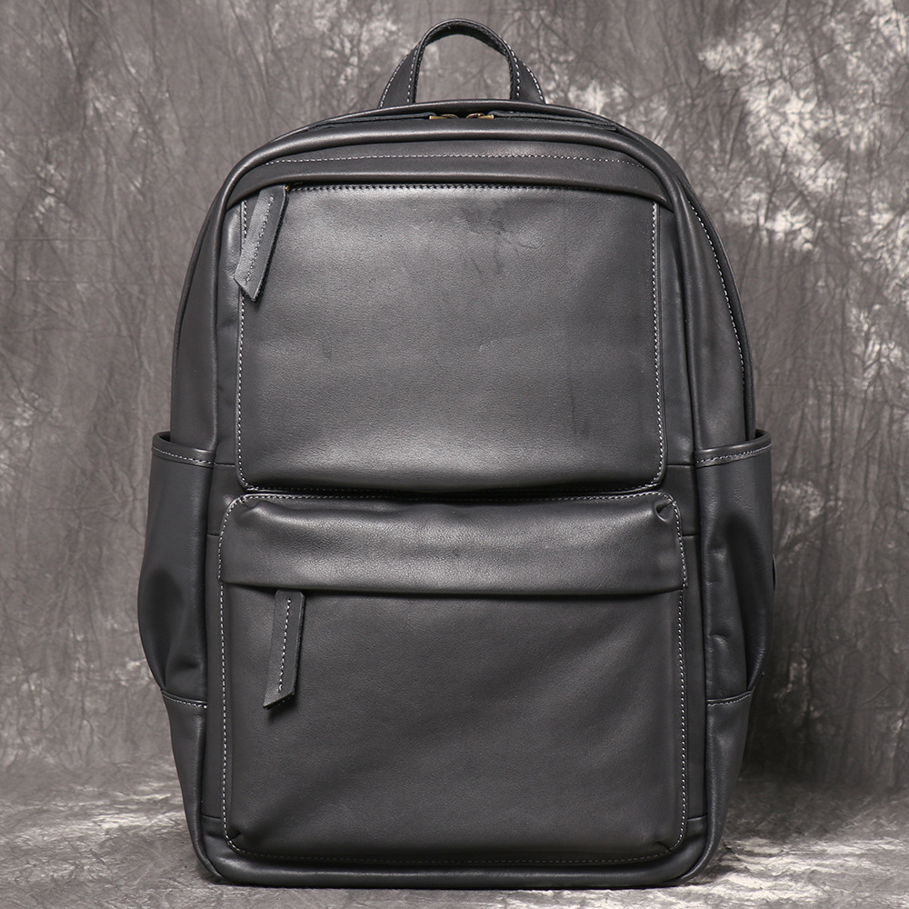 Ransel Bisnis Pria Kulit Asli  - Genuine Leather Backpack ulasan dan harga