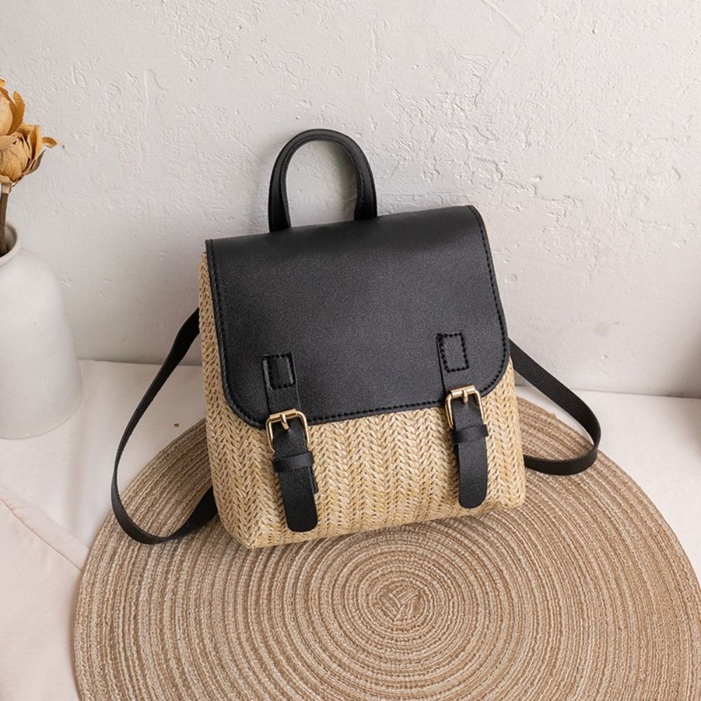 Tas Serbaguna Ransel Jerami Ku - Luxury Bags Vintage ulasan dan harga