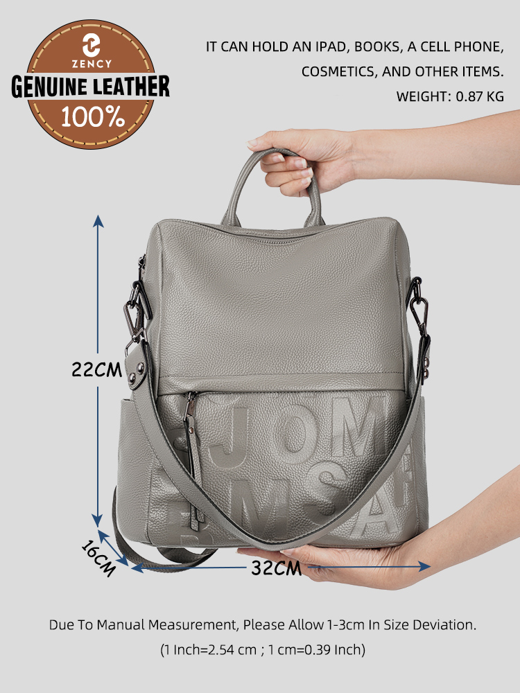 Tas Ransel Kulit Asli Premium  - Genuine Leather Backpack ulasan dan harga