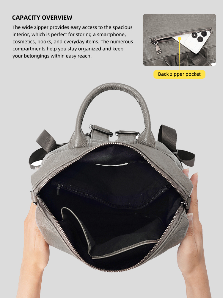 Tas Ransel Kulit Asli Premium  - Genuine Leather Backpack ulasan dan harga