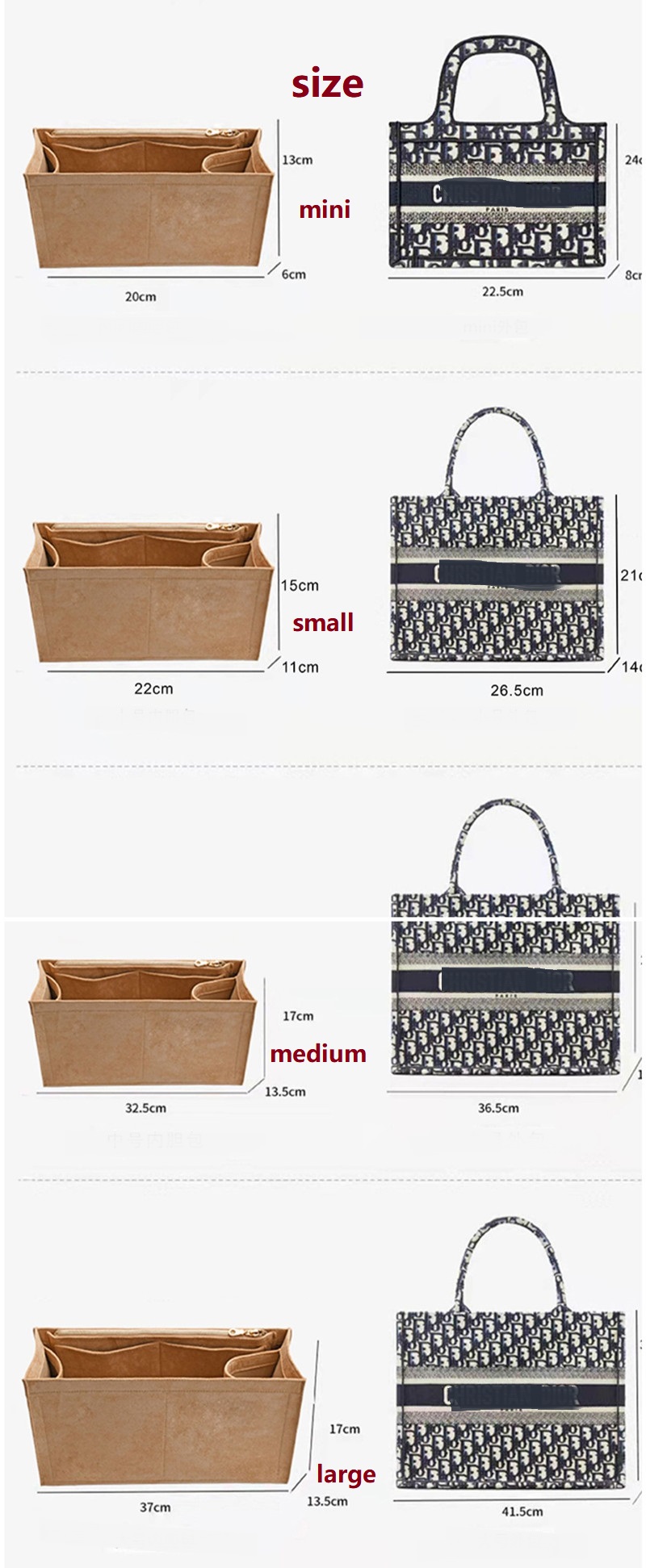 Tas Makeup Untuk Dior Book Tot - Luxury Bags Dior ulasan dan harga