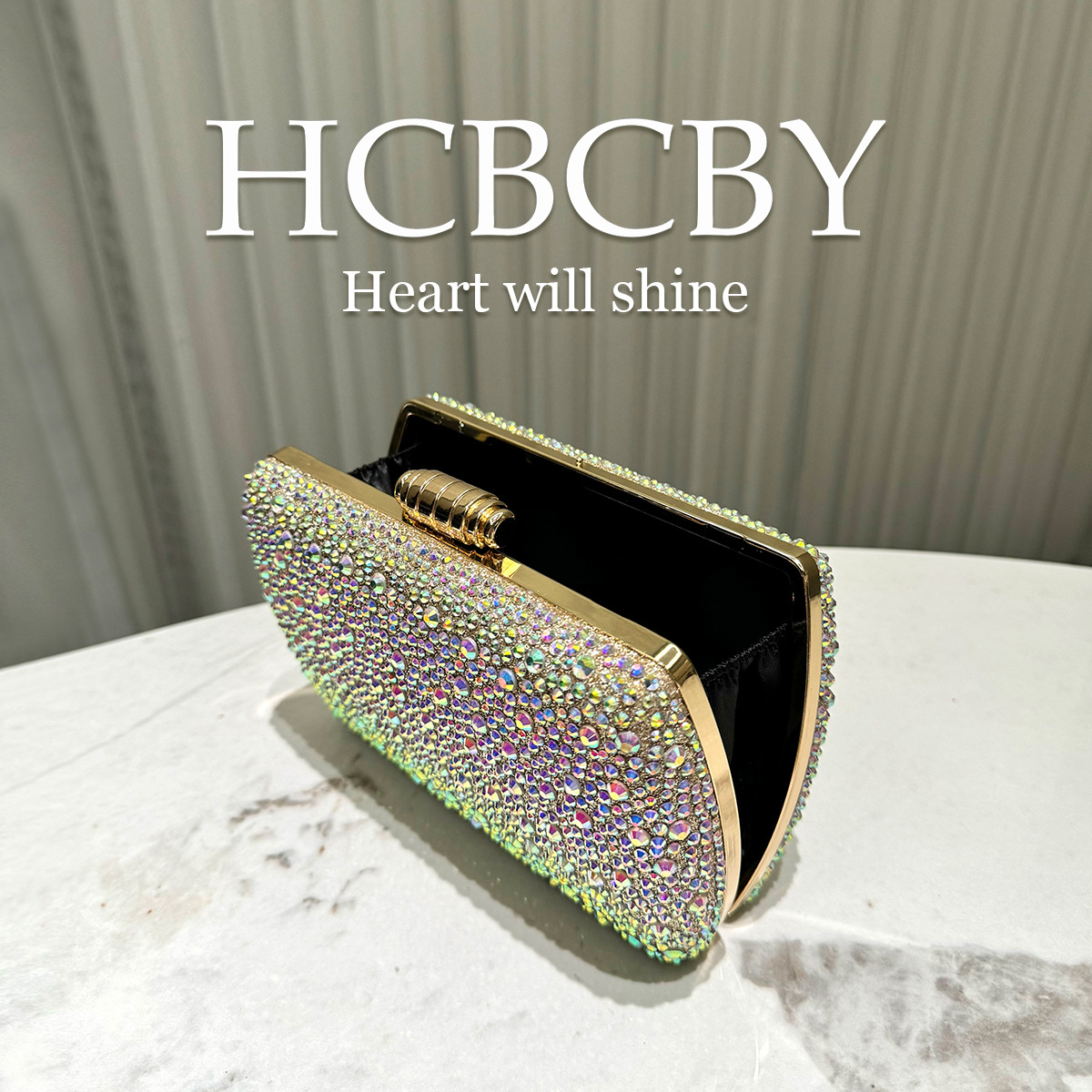 Tas makan malam mewah berkilau - Luxury Bags Gold ulasan dan harga