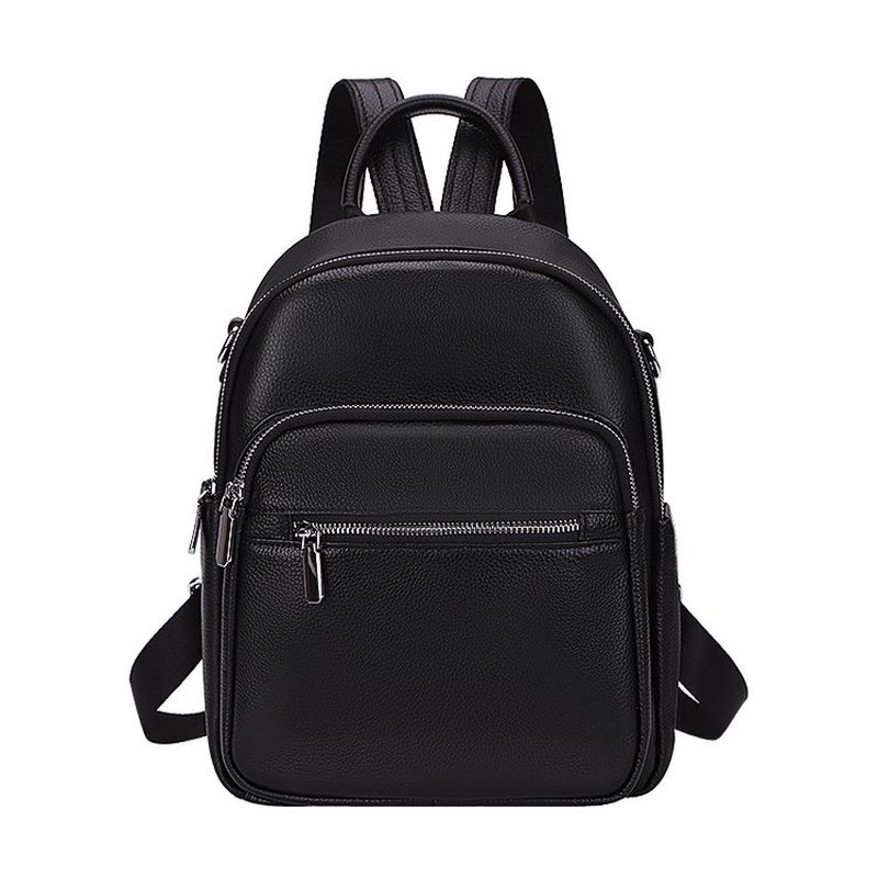 Tas Ransel Kulit Asli Hitam Ba - Genuine Leather Backpack ulasan dan harga