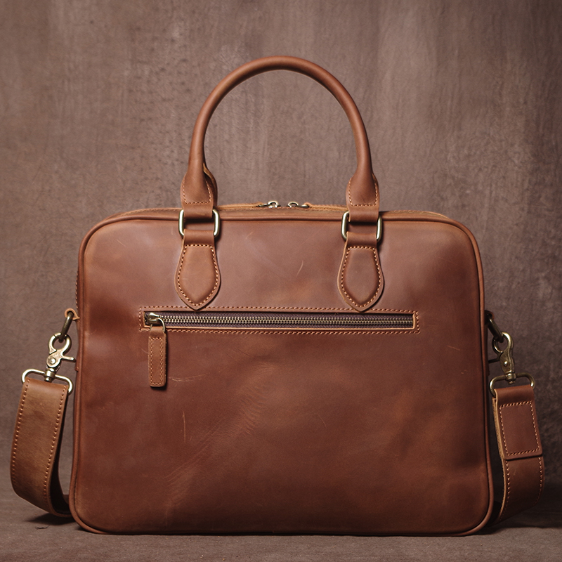GURO Tas Kantor Kulit Sapi Kud - Luxury Bags Vintage ulasan dan harga