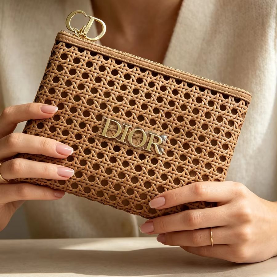 Tas DIOR Wanita Anyaman Rotan  - Luxury Bags Dior ulasan dan harga
